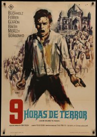 2y0085 NINE HOURS TO RAMA Spanish 1963 Horst Buchholz, murder that changed lives of millions!