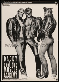 2y0652 DADDY & THE MUSCLE ACADEMY 28x39 1sh 1992 artwork by Tom of Finland!
