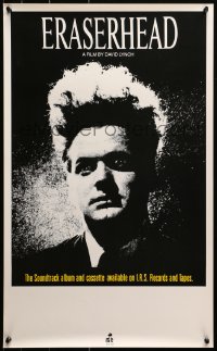 2y0314 ERASERHEAD 17x28 music poster 1982 David Lynch, Jack Nance, surreal fantasy horror!