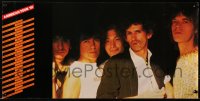 2y0318 ROLLING STONES 12x25 music poster 1981 Jagger, Richards, cool promo for their American Tour!