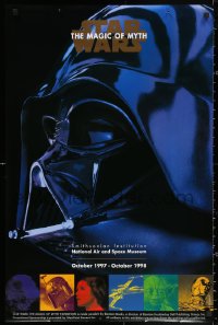 2y0301 STAR WARS: THE MAGIC OF MYTH group of 2 23x35 museum/art exhibitions 1997 at the Smithsonian!