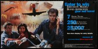 2y0559 TOMORROW NEVER DIES 20x40 special poster 1997 Brosnan as Bond, rare Ericsson promotion!