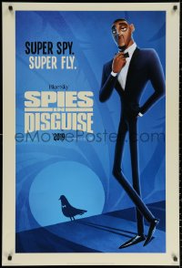 2y0955 SPIES IN DISGUISE int'l advance DS 1sh 2019 Will Smith, Tom Holland, super spy, super fly!