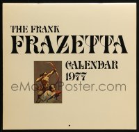 2z0020 FRANK FRAZETTA calendar 1977 filled with wonderful fantasy art prints!