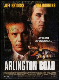 2z0771 ARLINGTON ROAD French 1p 1998 Jeff Bridges, Tim Robbins, your paranoia is real!
