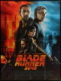 2z0792 BLADE RUNNER 2049 French 1p 2017 great montage image with Harrison Ford & Ryan Gosling!