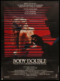 2z0798 BODY DOUBLE French 1p 1985 Brian De Palma, Melanie Griffith, voyeur watches sexy woman!