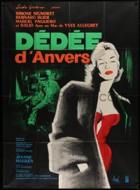 2z0848 DEDEE D'ANVERS French 1p R1960s Yves Allegret, great art of sexy Simone Signoret by Hurel!