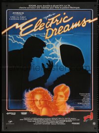 2z0875 ELECTRIC DREAMS French 1p 1985 Virginia Madsen, Lenny von Dohlen, different Malinowski art!