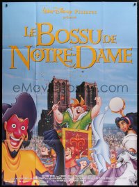 2z0962 HUNCHBACK OF NOTRE DAME French 1p 1996 Disney cartoon, Quasimodo, Esmerelda, Trouillefou!