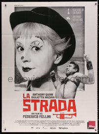 2z0998 LA STRADA French 1p R2018 Federico Fellini, Anthony Quinn, clown Giulietta Masina!