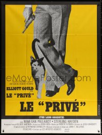 2z1020 LONG GOODBYE French 1p 1974 Robert Altman film noir, different image of cat & gun!