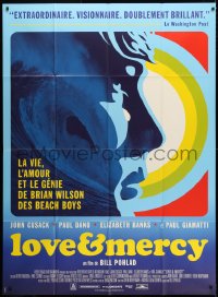 2z1024 LOVE & MERCY French 1p 2015 Kil Arens art of John Cusack as The Beach Boys' Brian Wilson!