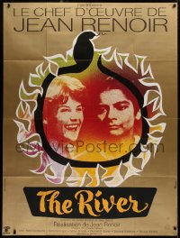 2z1116 RIVER French 1p R1971 directed by Jean Renoir, written by Rumer Godden, filmed in India!