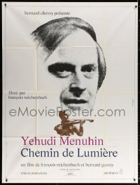 2z1231 YEHUDI MENUHIN STORY French 1p 1970 Francois Reichenbach, Ferracci art of violinist!