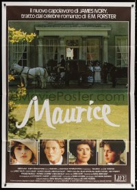 2z0634 MAURICE Italian 1p 1987 gay romance directed by James Ivory, produced by Ismail Merchant!