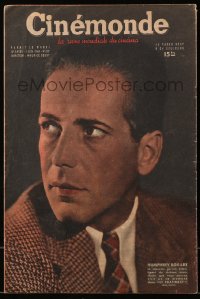 2z0071 CINEMONDE French magazine June 11, 1946 great portrait of Humphrey Bogart on the cover!