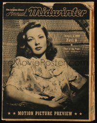 2z0070 LOS ANGELES TIMES magazine Jan 2, 1947 Gene Tierney cover of Motion Picture Preview section!