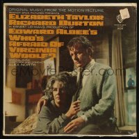 2z0056 WHO'S AFRAID OF VIRGINIA WOOLF 33 1/3 RPM soundtrack record 1966 Elizabeth Taylor, Burton