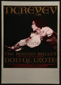 2z0147 DON QUIXOTE 15x21 ballet WC 1980s starring Rudolf Nureyev with the Boston Ballet!