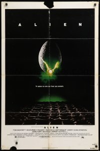 3a0754 ALIEN NSS style 1sh 1979 Ridley Scott outer space sci-fi monster classic, cool egg image!