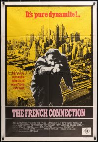 3a0372 FRENCH CONNECTION Aust 1sh 1972 Gene Hackman, directed by William Friedkin, classic!