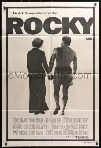 3a0426 ROCKY Aust 1sh 1976 boxer Sylvester Stallone, John G. Avildsen boxing classic, ultra-rare!