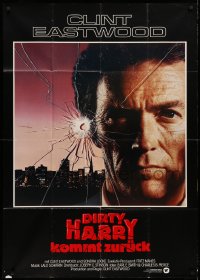 3a0108 SUDDEN IMPACT German 33x47 1983 Clint Eastwood is at it again as Dirty Harry, great image!