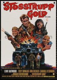 3a0187 KELLY'S HEROES German 1970 Clint Eastwood, Savalas, Rickles, Sutherland and huge tank!
