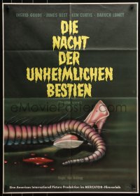 3a0188 KILLER SHREWS German 1962 classic horror art of all that was left after the monster attack!