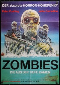 3a0244 SHOCK WAVES German 1977 Nazi ocean zombies terrorizing boat, once they were ALMOST human