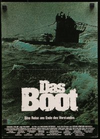 3a0274 DAS BOOT German 12x19 1981 The Boat, Wolfgang Petersen German World War II submarine classic!