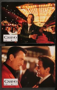 3a0066 CASINO 12 French LCs 1996 Martin Scorsese, Robert De Niro & Sharon Stone, Joe Pesci