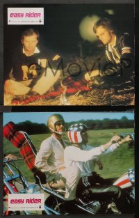 3a0084 EASY RIDER 3 French LCs R1970s Peter Fonda, motorcycle biker classic directed by Dennis Hopper