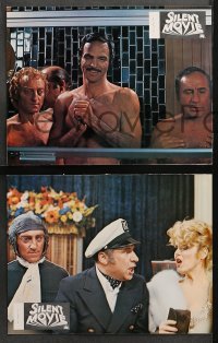 3a0059 SILENT MOVIE 18 French LCs 1976 different images of Marty Feldman, Dom DeLuise, Mel Brooks!