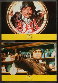 3a0021 1941 12 Spanish LCs 1980 Spielberg, different images of John Belushi, Dan Aykroyd & cast!