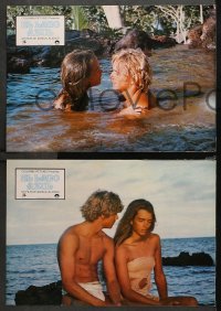 3a0026 BLUE LAGOON 12 Spanish LCs 1981 sexy young Brooke Shields & Atkins, different & rare!