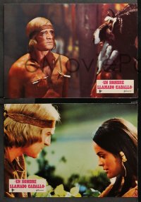 3a0031 MAN CALLED HORSE 12 Spanish LCs 1970 Richard Harris as Sioux Native American Indian warrior!