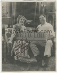 3f0158 BARBARA STANWYCK signed deluxe 10.75x13.75 REPRO still 1970s when she was in Hello Lou!