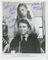 3f0515 AMERICATHON signed 8x10 still 1979 by BOTH John Ritter AND Nancy Morgan, massage scene!
