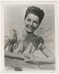 3f0562 CYD CHARISSE signed 8x10 still 1954 great MGM studio portrait of the pretty actress/dancer!