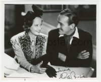 3f0999 DAVID NIVEN signed 8x10 REPRO still 1970s close up with Merle Oberon in Beloved Enemy!