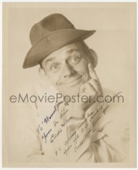 3f0582 EDDIE WARE signed 8x10 still 1940s Top Banana at the Hollywood Theater burlesque shows!