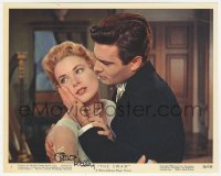 3f0605 GRACE KELLY signed color 8x10 still #8 1956 romantic close up with Louis Jourdan in The Swan!