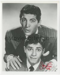 3f1059 JERRY LEWIS signed 8x10 REPRO still 1982 super young with his comedy partner Dean Martin!