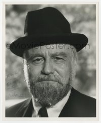 3f1087 LEW AYRES signed 8x10 REPRO still 1969 close portrait late in her career sporting a beard!
