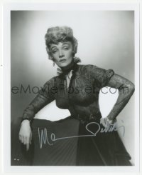 3f1107 MARLENE DIETRICH signed 8x10 REPRO still 1980s Paramount publicity portrait in lace dress!