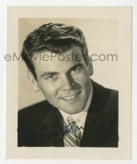 3f0900 DON MURRAY signed 3x3 photo 1950s great head & shoulders portrait early in his career!