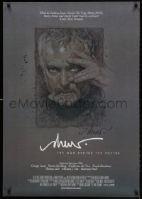3f0032 DREW: THE MAN BEHIND THE POSTER signed 27x39 1sh 2013 by artist Drew Struzan, self portrait!
