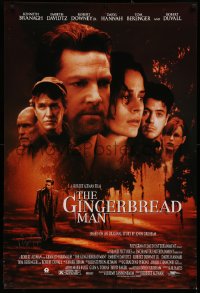 3f0035 GINGERBREAD MAN signed 1sh 1998 by Robert Altman, great image of Brannagh & Downey Jr.!
